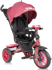 Дитячий триколісний велосипед Lorelli Speedy Air Red & Black